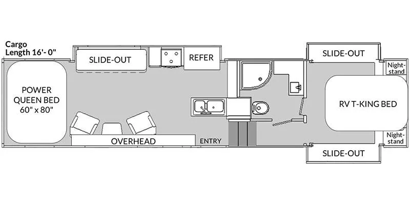 Genesis Supreme MGM Special Edition A365ITS floor plan