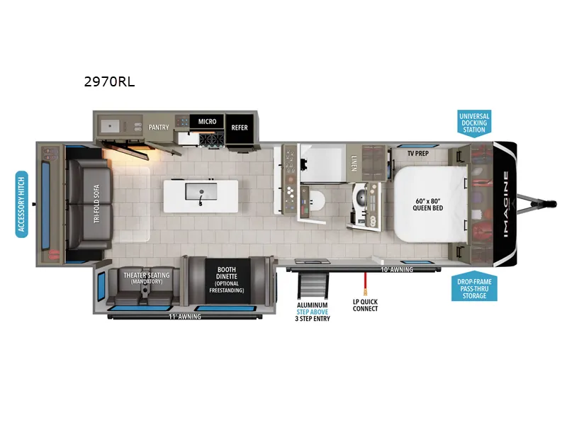2025 Grand Design Imagine 2970RL - Photo 3