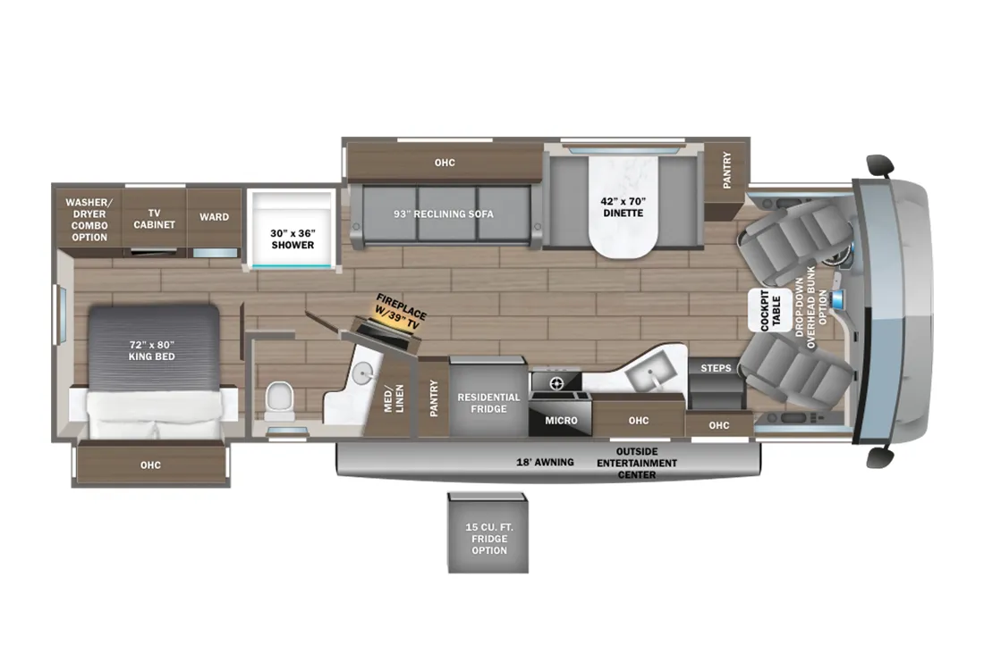 Entegra Coach Vision XL 34B floor plan