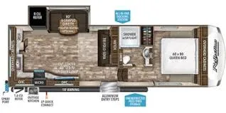2020 GRAND DESIGN REFLECTION 273MK - Floor plan