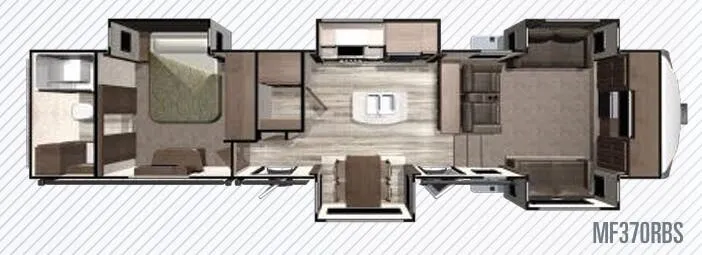 Highland Ridge Mesa Ridge MF370RBS floor plan