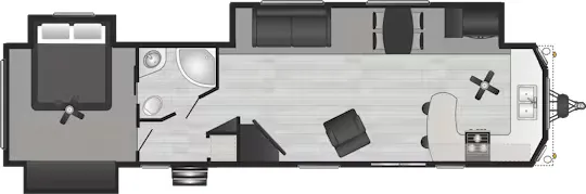 Keystone Retreat 391FKSS floor plan