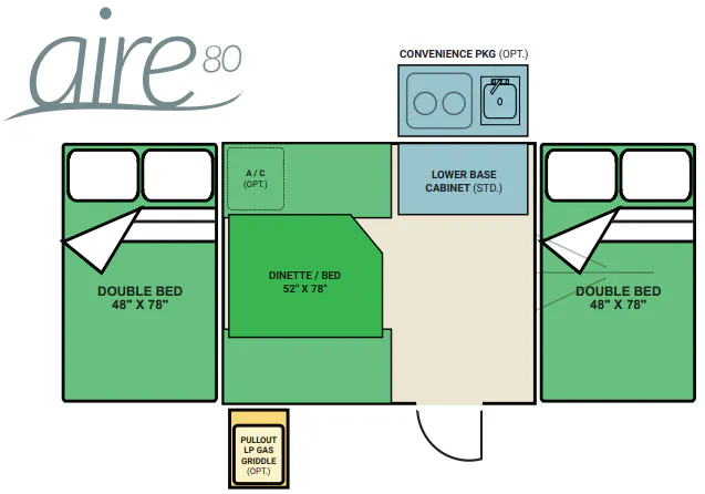 Vida Aire 80 floor plan
