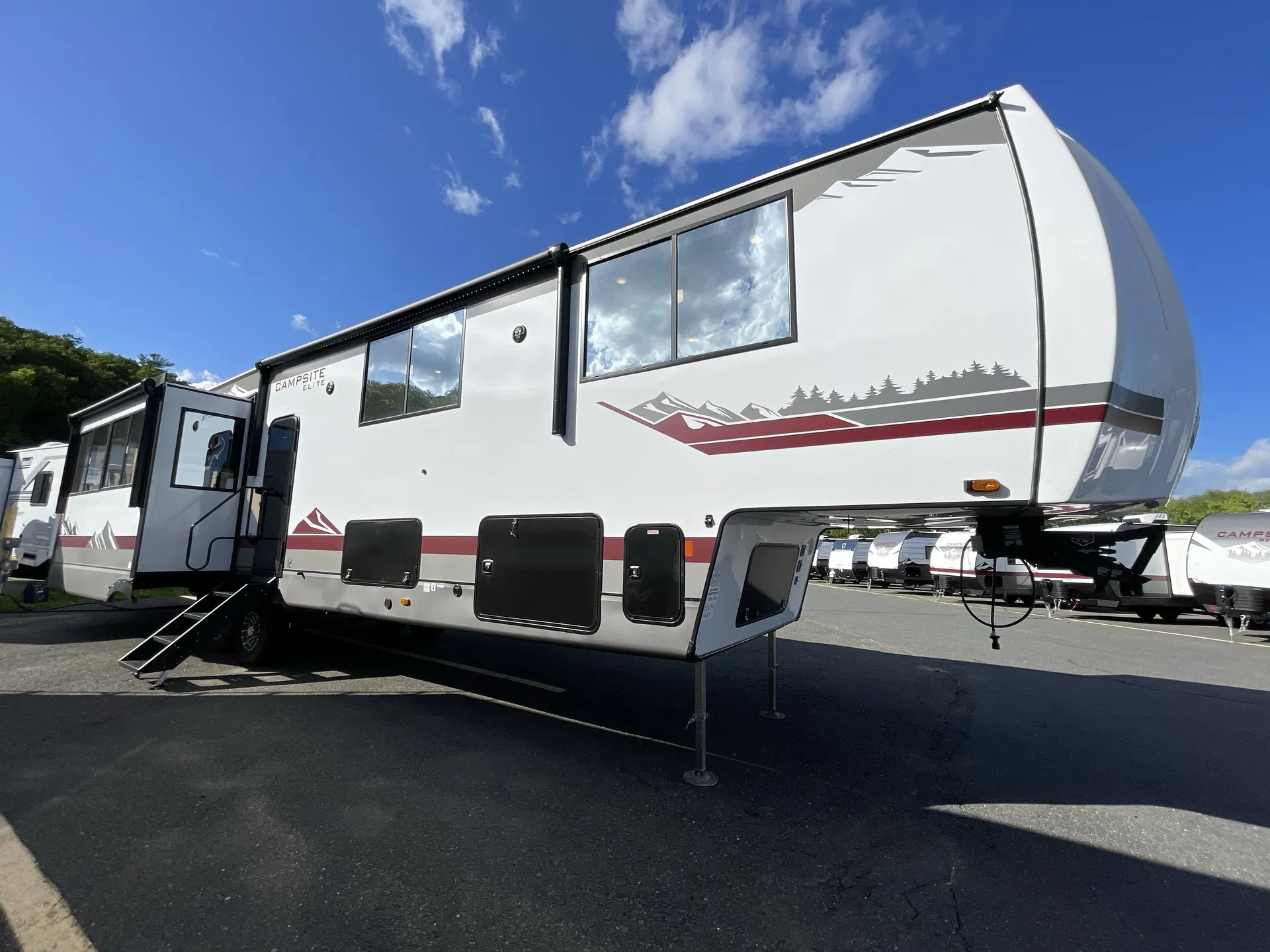 2027 Forest River Campsite Elite 36RF — campside