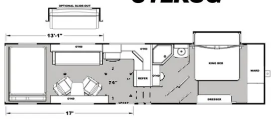 Eclipse Stellar 31LKSG floor plan