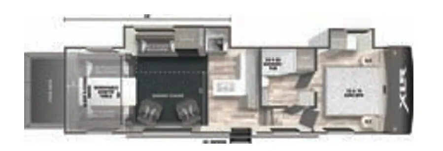 Forest River XLR Boost 32XLRXF16 floor plan