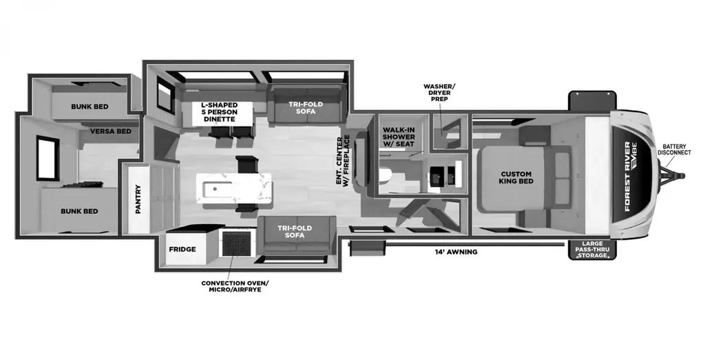 2026 Forest River Vibe 3400BH, Photos photo 2