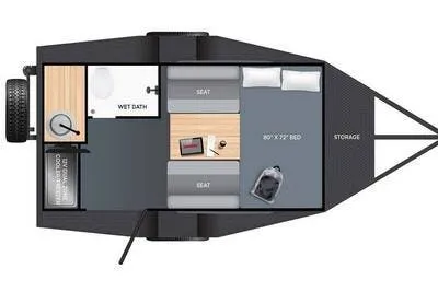 Lance Enduro 1200 EK floor plan