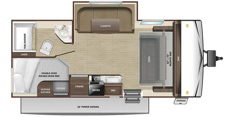 Highland Ridge Open Range Conventional 188BHSE floor plan