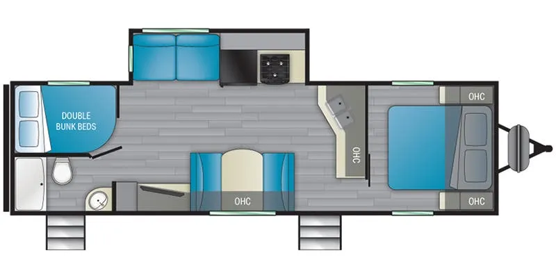 Heartland Prowler 290BH floor plan