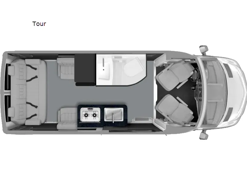 2026 Grech RV Turismo-ion AWD TOUR - Floor plan