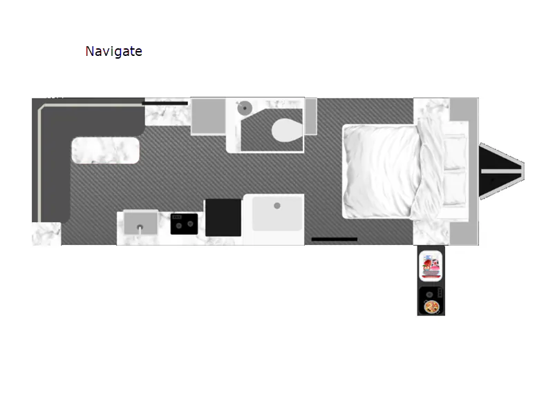 2023 inTech RV O-V-R Navigate - Floor plan