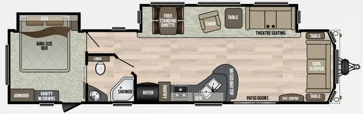 Keystone Residence 401FDEN floor plan