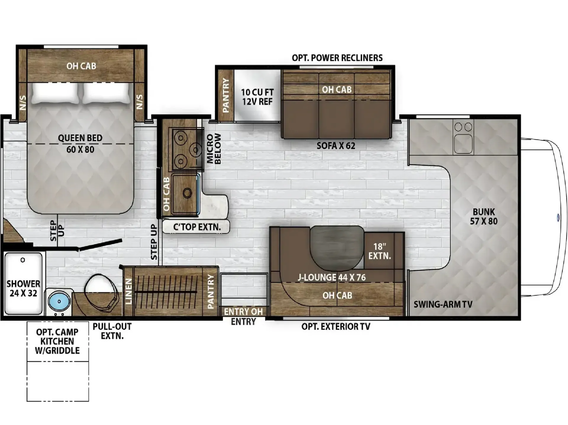 2022 Coachmen Leprechaun Premier 260DS - Photo 3