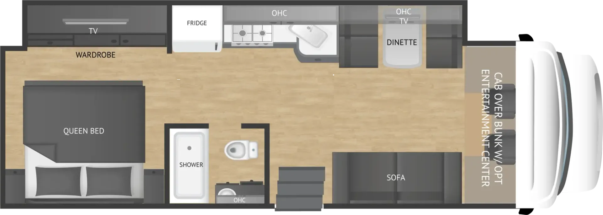 Nexus Rebel Air 30R floor plan