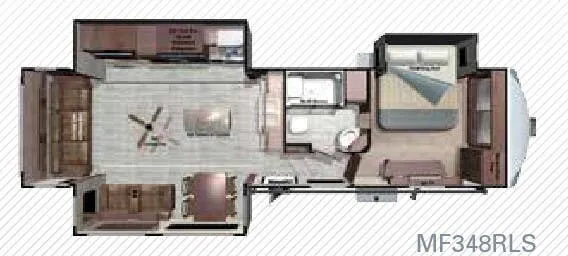 Highland Ridge Mesa Ridge MF348RLS floor plan