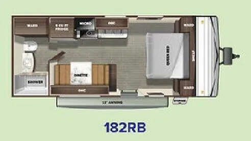 Starcraft Autumn Ridge 182RB floor plan