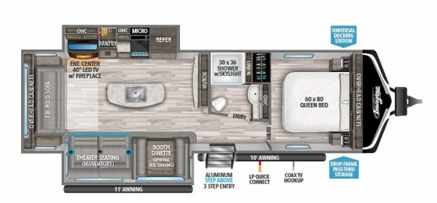 Grand Design Imagine 2970RL floor plan