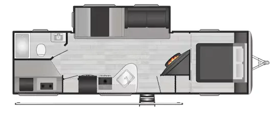 Keystone Springdale 295BHWE floor plan