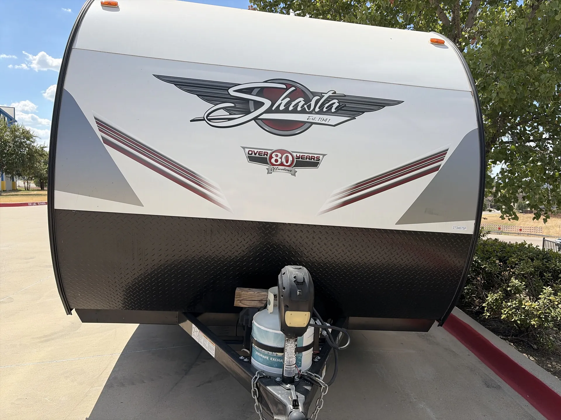 2022 Shasta Oasis 18FQ — front