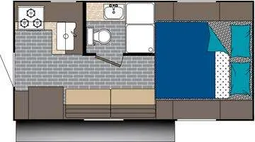 2026 Sunset Park RV Sun Trek 800 floor plan