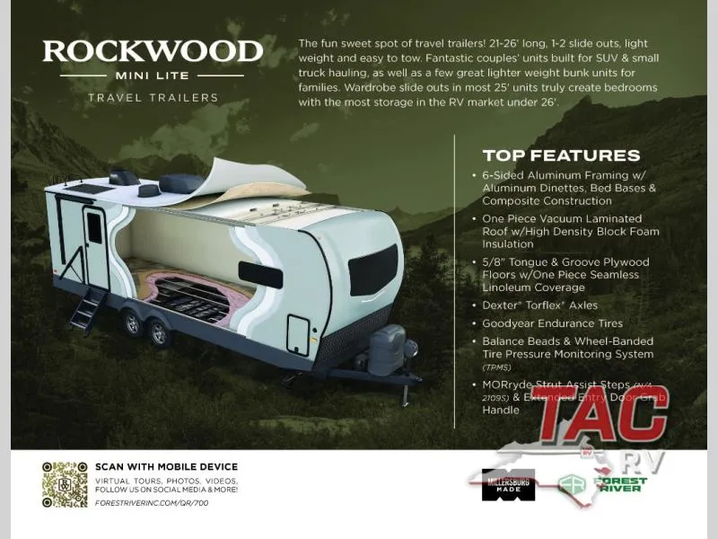 2027 Forest River Rockwood Mini Lite 2523MBR - Photo 4