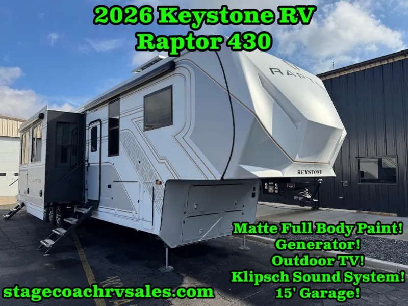 2026 Keystone Raptor 430 - Main photo