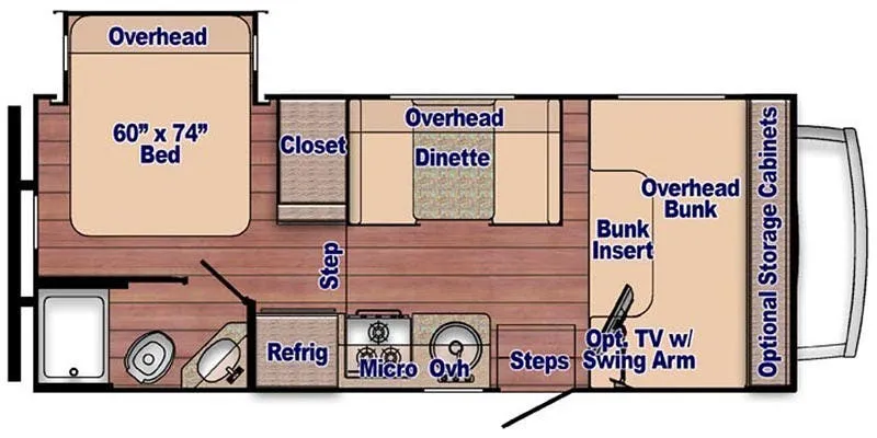 Gulf Stream Conquest 6220LE floor plan
