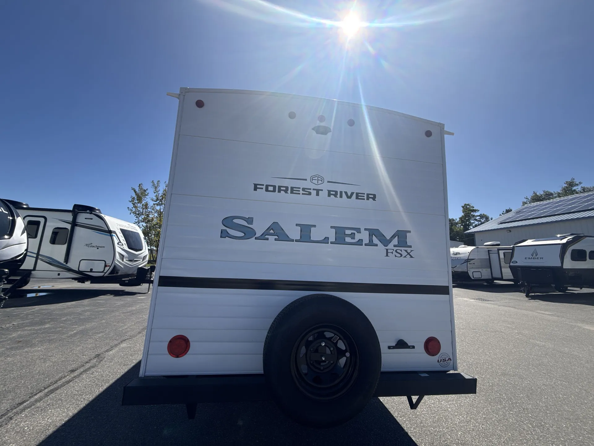 2027 Forest River Salem FSX 178BH — backside