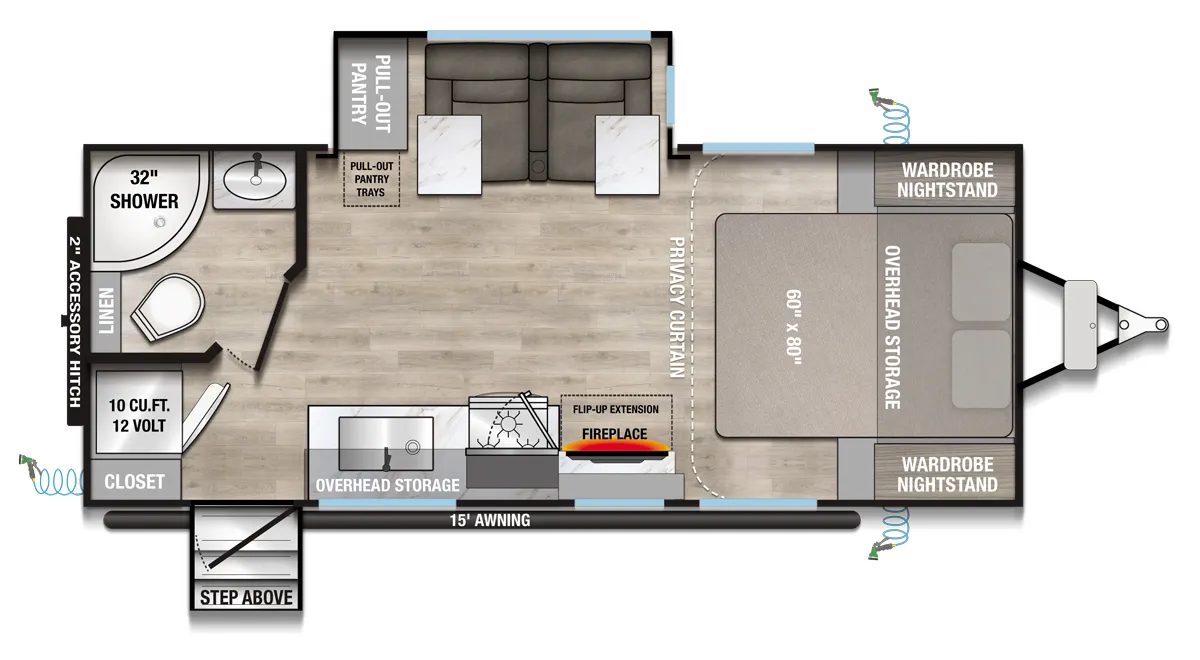 Alliance RV Delta ML206 floor plan
