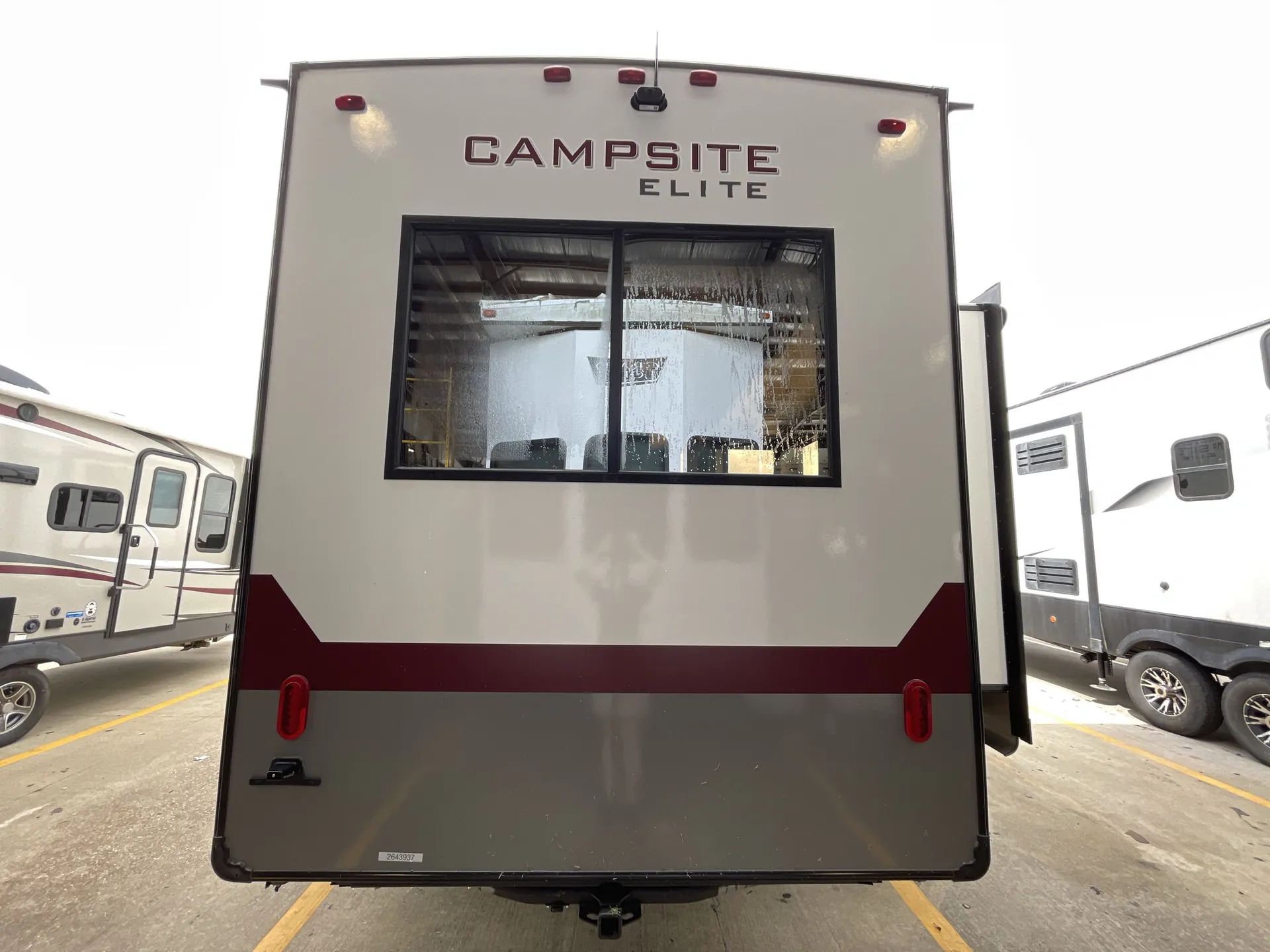 2027 Forest River Campsite Elite 36RF — backside