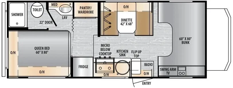 East to West College Avenue 2001NS floor plan