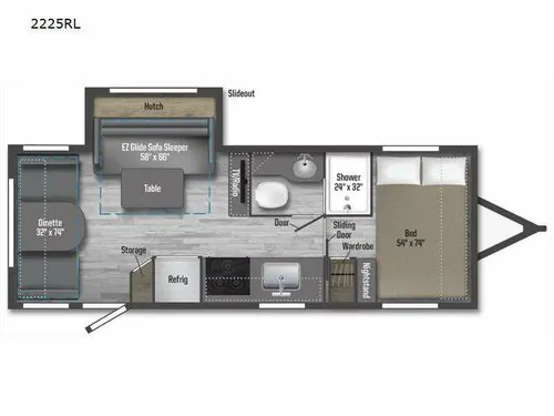 2022 Winnebago Micro Minnie 2225RL - Photo 3
