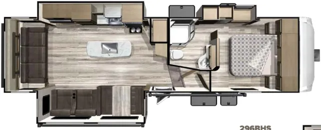 Starcraft Telluride 292RLS floor plan