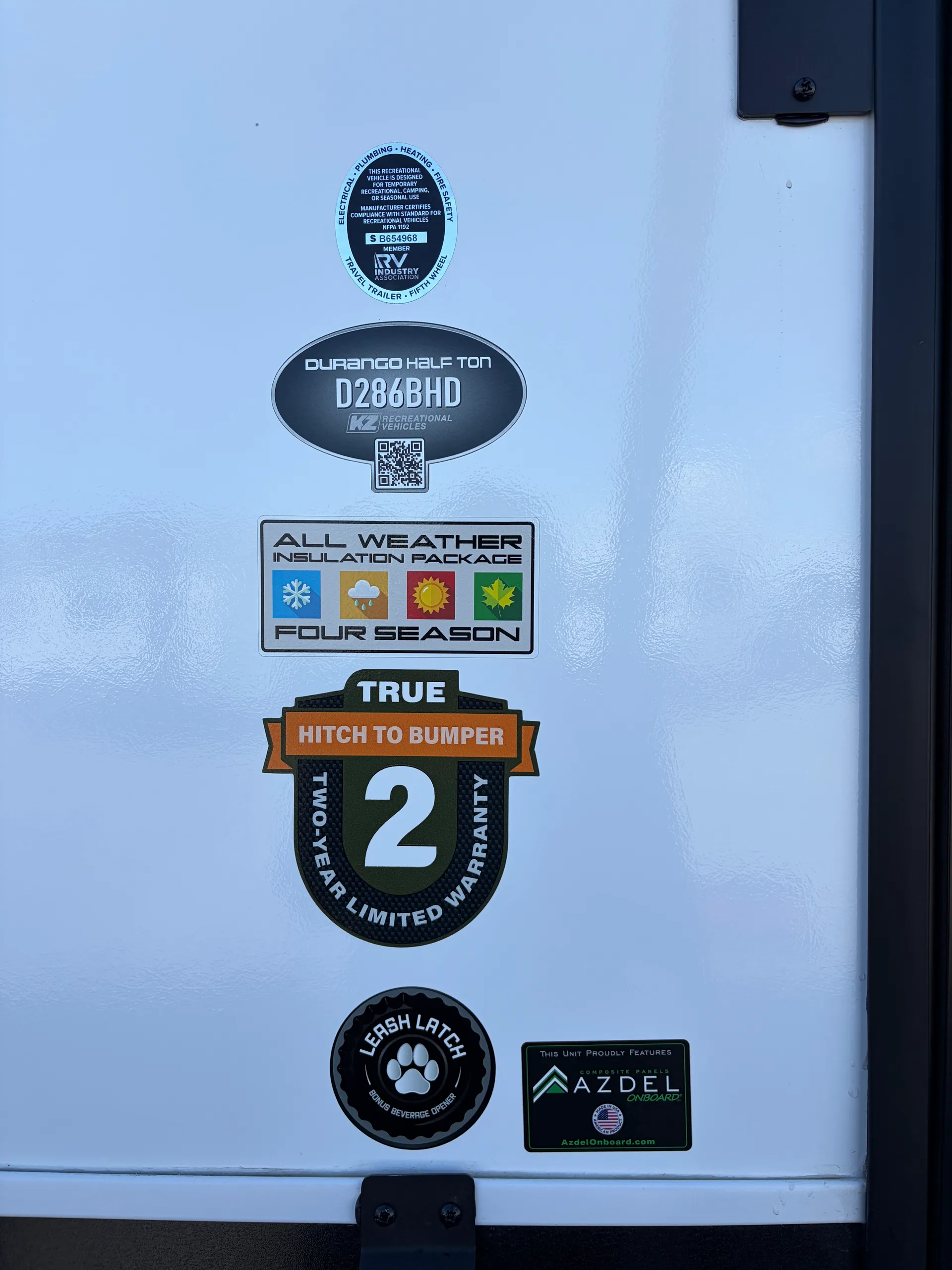 2026 KZ RV Durango Half-Ton D286BHD - Photo 4