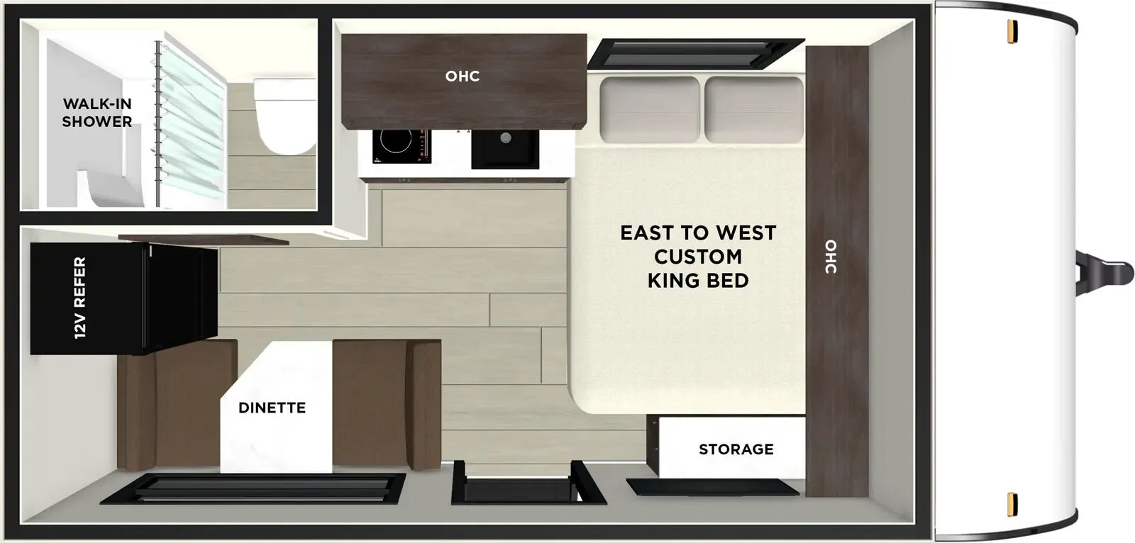 2026 Forest River Salem FSX 135ICE - Floor plan