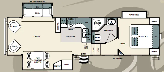 Forest River Sandpiper 300RL exterior