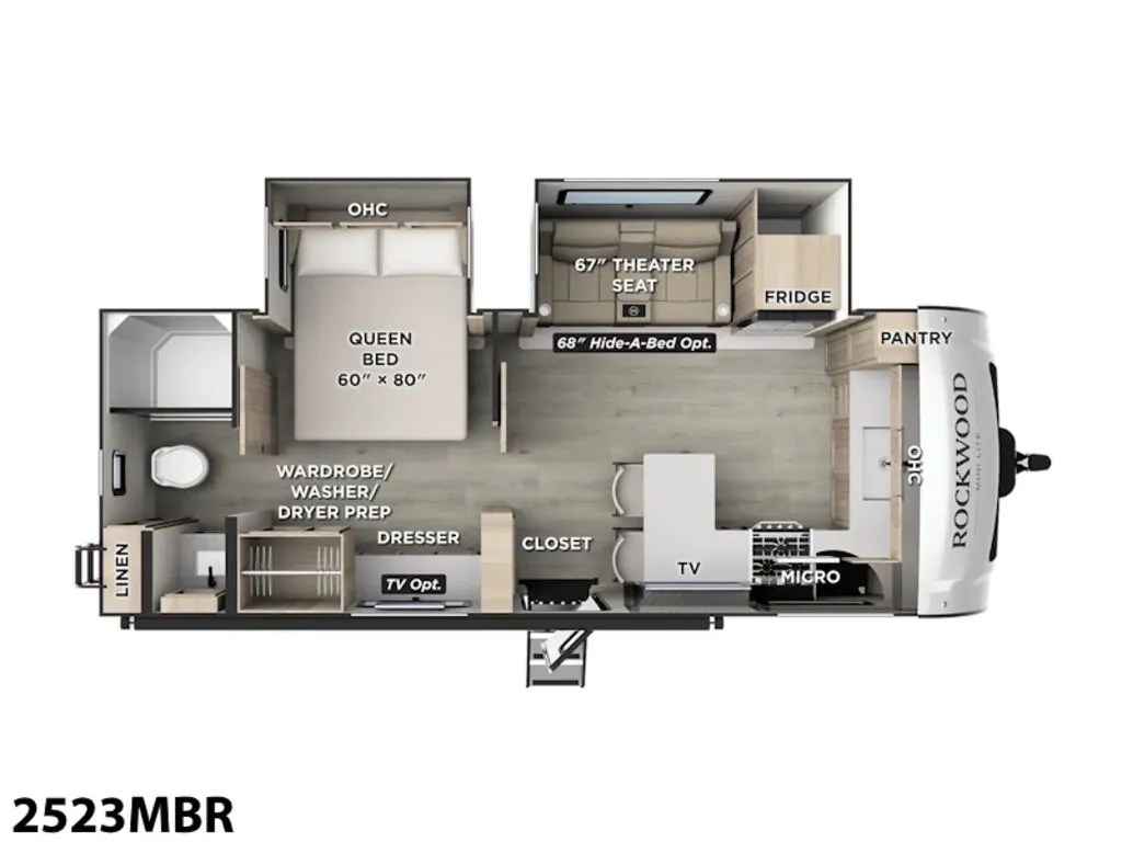 2027 Forest River Rockwood Mini Lite 2523MBR - Photo 3