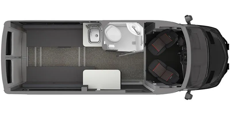 Airstream Interstate 19 X floor plan