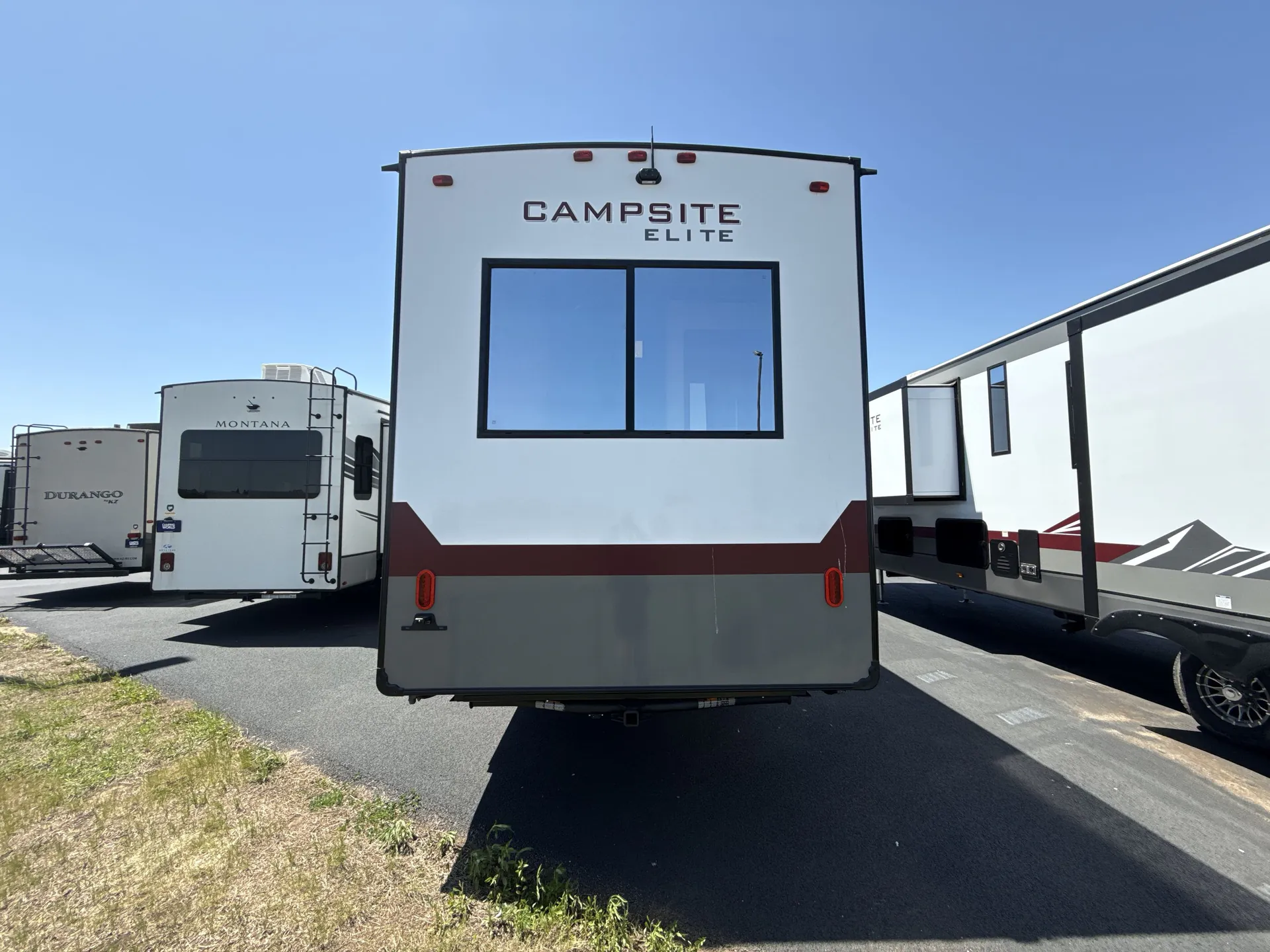 2026 Forest River Campsite Elite 36RF — backside