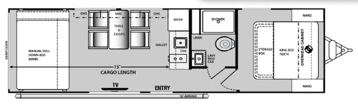 Genesis Supreme Overnighter FS2750 floor plan