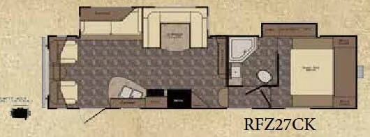 CrossRoads Rezerve RFZ27CK floor plan