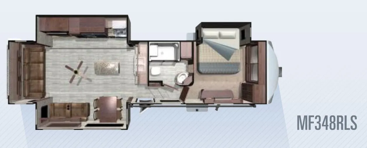 Highland Ridge Mesa Ridge MF348RLS floor plan