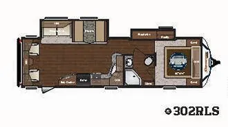 Keystone Sprinter 302RLS floor plan