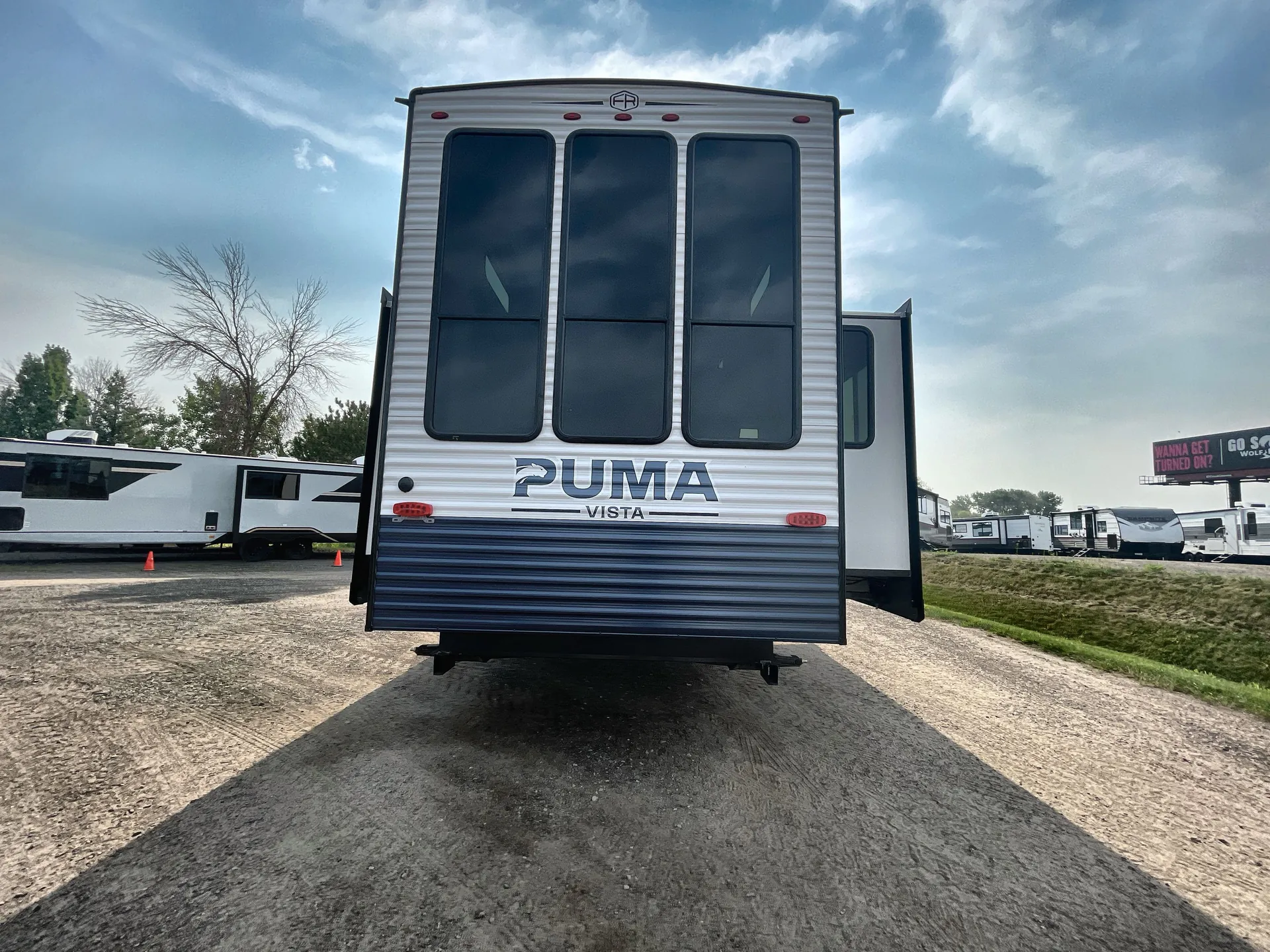 2027 Forest River Puma Vista 401RLFT — backside