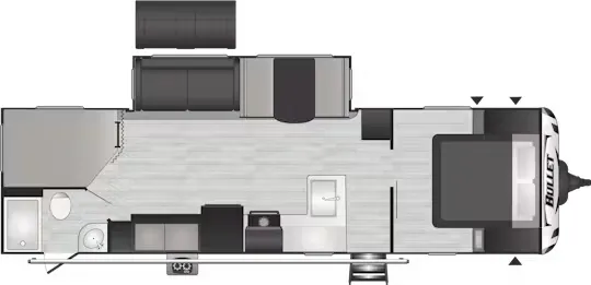 Keystone Bullet Premium 290BHSWE floor plan