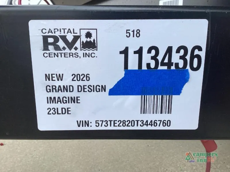 2026 Grand Design Imagine XLS 23LDE - Photo 4
