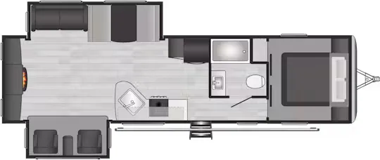 Keystone Springdale 311RE floor plan