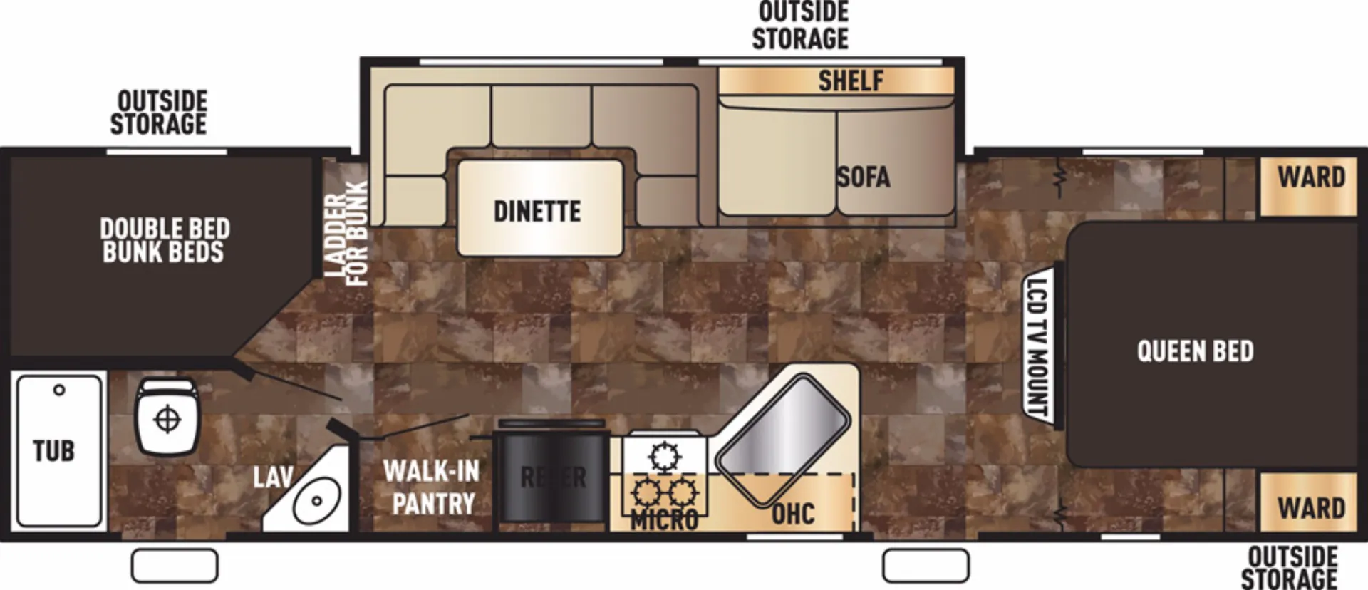2017 Forest River Cherokee Grey Wolf 26DBH - Photo 2