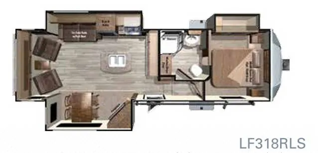 Highland Ridge Open Range Light LF318RLS floor plan
